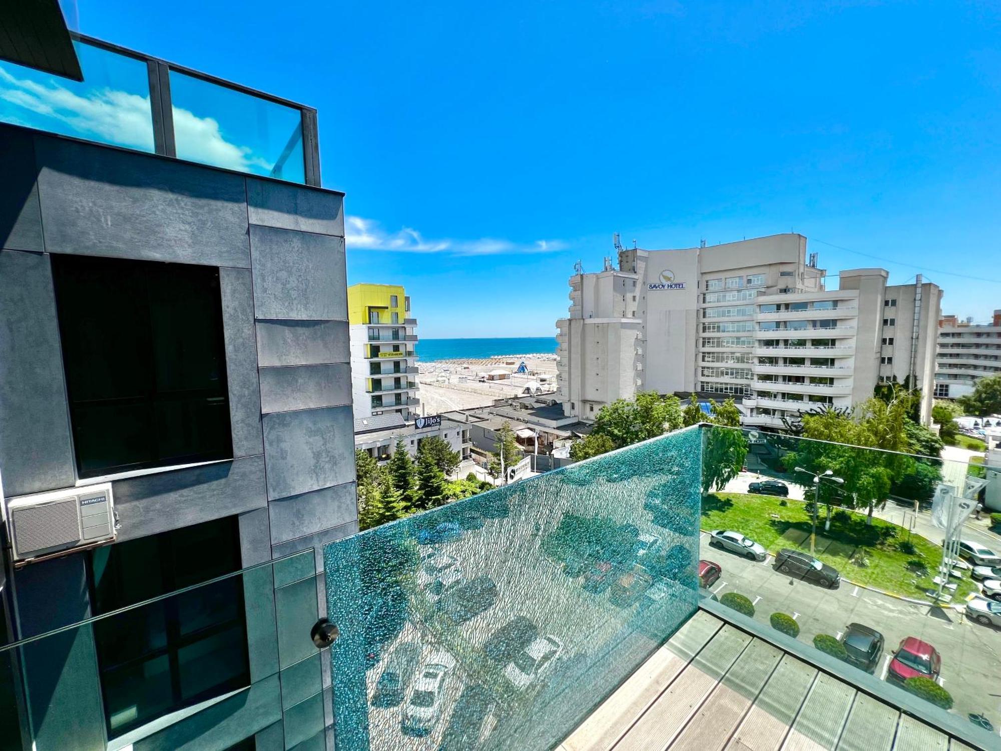 Blue Bike Seaview Apartment Mamaia Luaran gambar